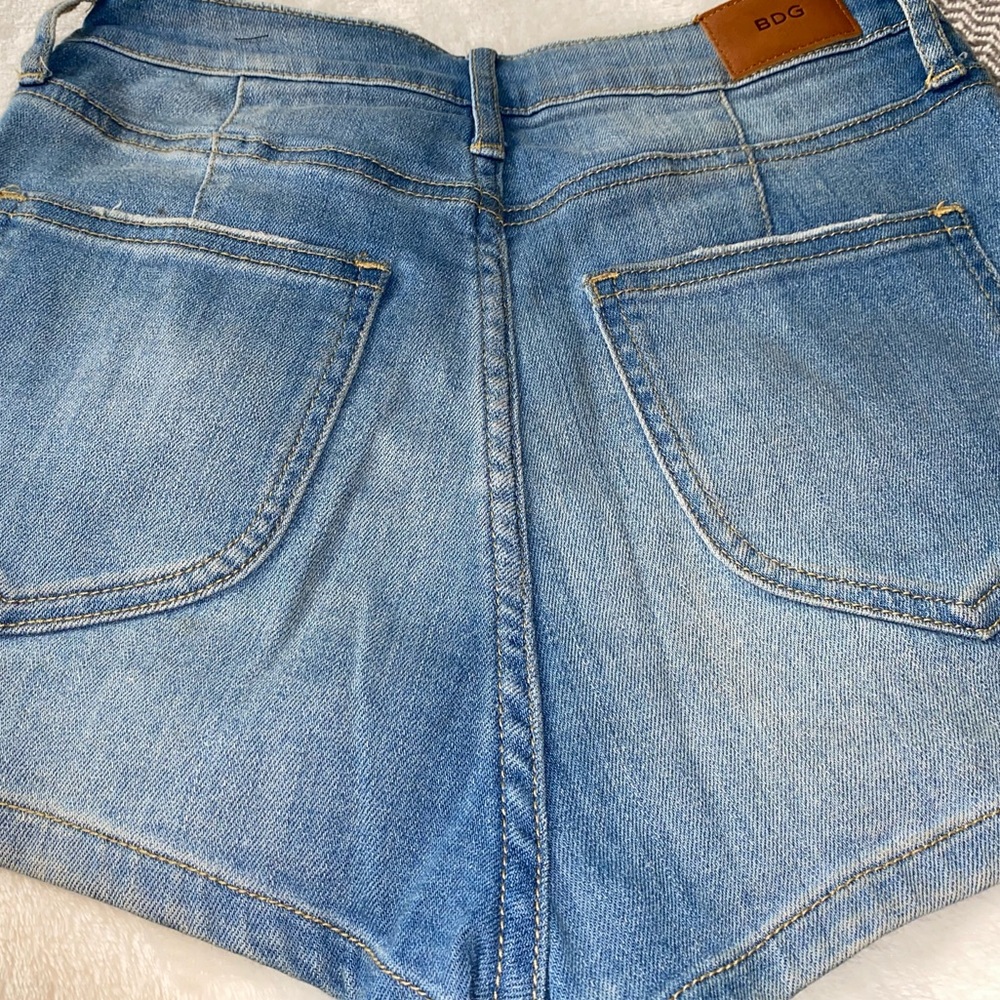 Super High Rise Denim Shorts - Picture 4 of 5